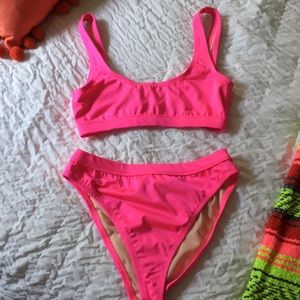 Hot Barbie Pink swimsuit
